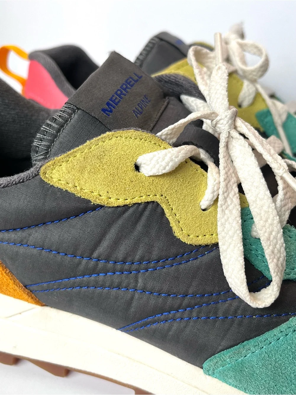 MERRELL Alpine 83 Sneaker Sport Multicolor Suede Retro Shoes Men’s Size 11.5